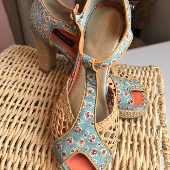kenzie Shoes - Women's KENZIE🌷Platform VINTAGE Style Heels